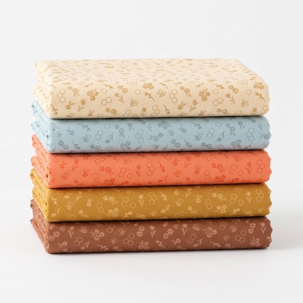 Bumble & Bloom Blender Bundle, 5-pc Fat Quarter Bundle