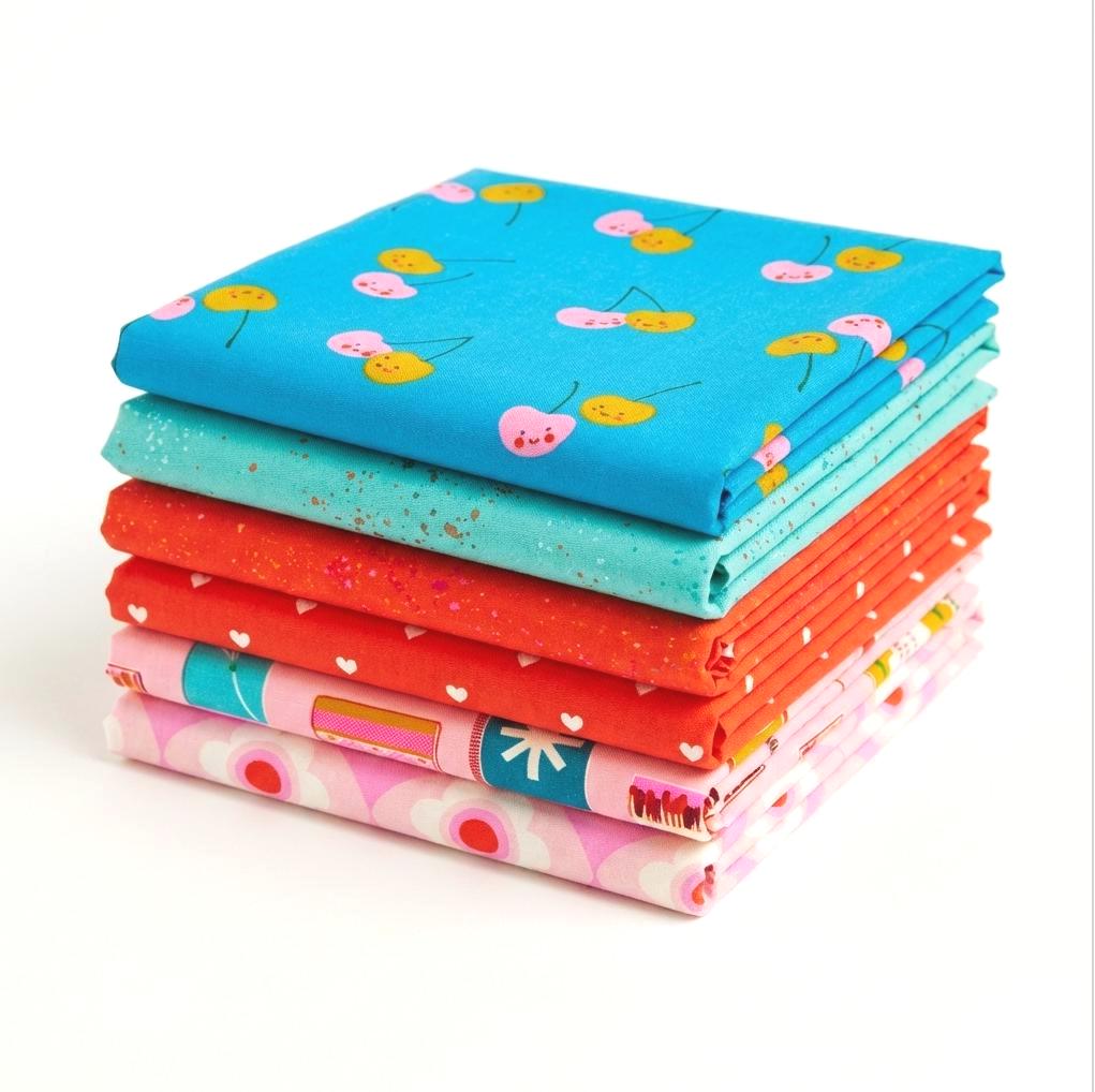 Retro Cherry Pop 6-pc FQ Bundle