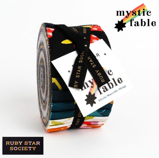 Mystic Fable Jelly Roll® RS4144JR by Alexia Abegg for Ruby Star Society | 2.5" Strip Roll Precut Fabric | Quilting Bundle