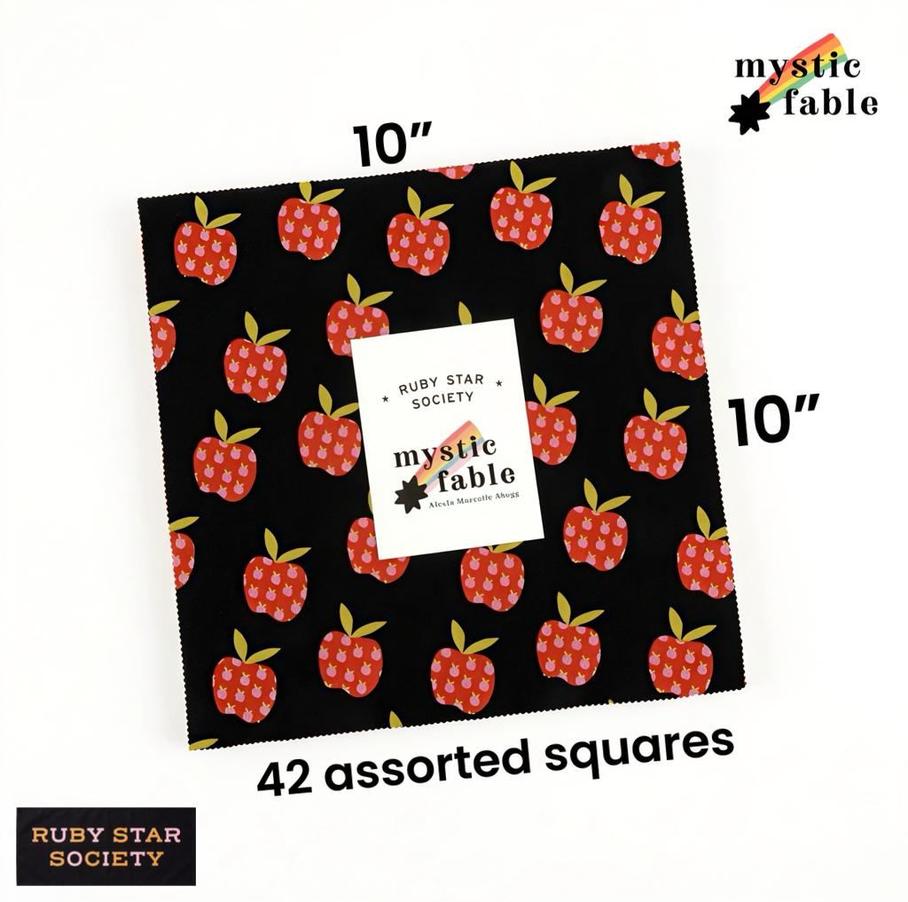 Mystic Fable Layer Cake® RS4144LC by Alexia Abegg for Ruby Star Society | 10" Precut Fabric Squares | Quilting Bundle