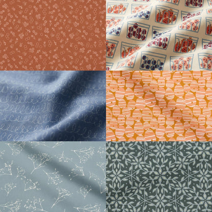 Complete Summer Homestead Fat Quarter Bundle – 30 Piece Full Collection by Sewcial Bee Collective For Art Gallery Fabrics