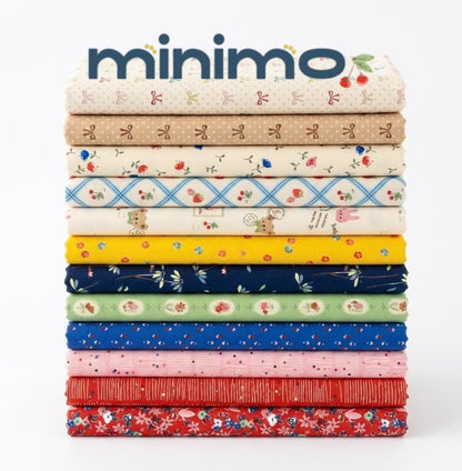 Minimo Full Collection Fabric Bundle by Art Gallery Fabrics | Amy Sinibaldi | 12 Fat Quarter Bundle | Complete Quilt Fabric Set