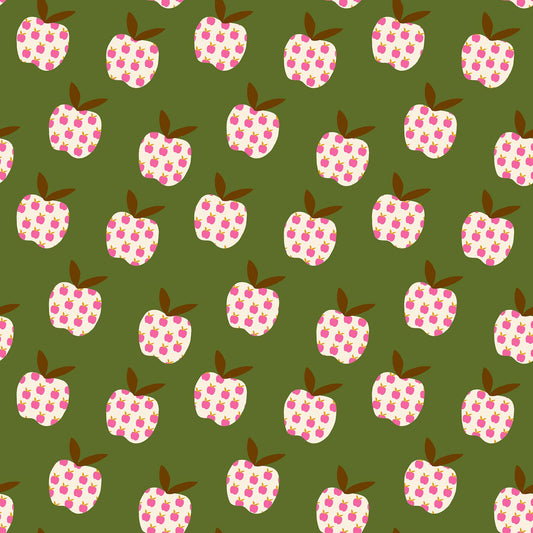 Mystic Fable Big Apple Neon Pink Fabric by Alexia Abegg for Ruby Star Society | Quilting Cotton Yardage | RS4149 16