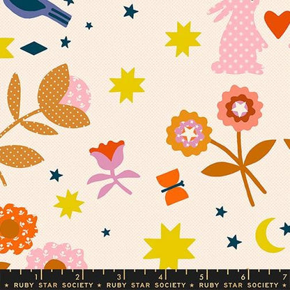 Mystic Fable Main Print Natural Fabric by Alexia Abegg for Ruby Star Society | Quilting Cotton Yardage | RS4144 11