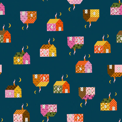 Mystic Fable Little House Galaxy Fabric by Alexia Abegg for Ruby Star Society | Quilting Cotton Yardage | RS4146 13