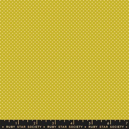 Mystic Fable Mini Dot Pistachio Fabric by Alexia Abegg for Ruby Star Society | Quilting Cotton Yardage | RS4102 26