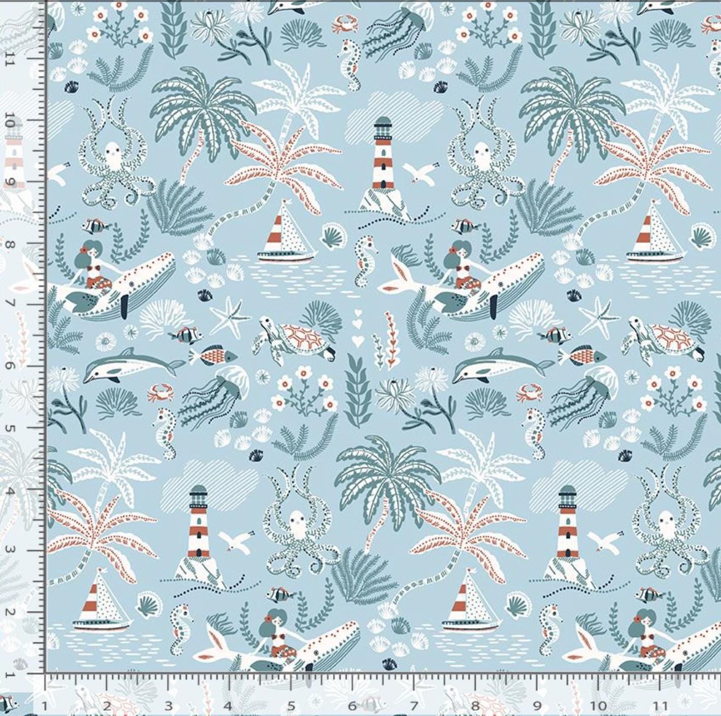 Feeling Nauti – Skylight | Shell We Dance? Collection | Dear Stella Fabrics