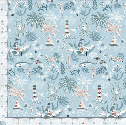 Feeling Nauti – Skylight | Shell We Dance? Collection | Dear Stella Fabrics