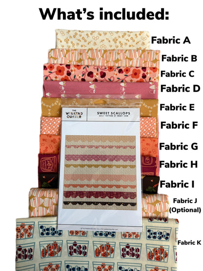 Summerberry Quilt Kit, Summer Homestead Quilt Top Kit, Strawberry Quilt Kit, Art Gallery Fabrics Sewcial Bee Collective, Beginner Quilt Kit
