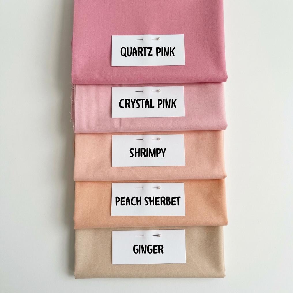 Blush & Biscuit – AGF Pure Solids Bundle (5-Piece),