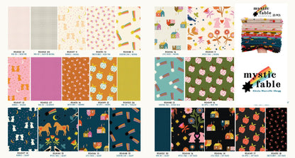 Mystic Fable Full Collection Fat Quarter Bundle (23 Prints) by Alexia Abegg for Ruby Star Society | Complete Quilt Fabric Bundle