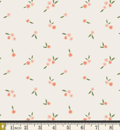 Wildflower Sprinkle Floral Fabric | Sewcial Bee Collective for Art Gallery Fabrics | Summer Homestead Floral Quilting Cotton by the Yard