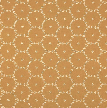 Nectar Weave Mustard Fabric | Sewcial Bee Collective for Art Gallery Fabrics | Summer Homestead Quilting Cotton by the Yard