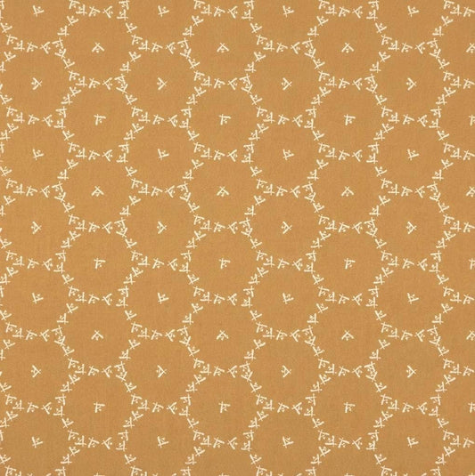 Nectar Weave Mustard Fabric | Sewcial Bee Collective for Art Gallery Fabrics | Summer Homestead Quilting Cotton by the Yard