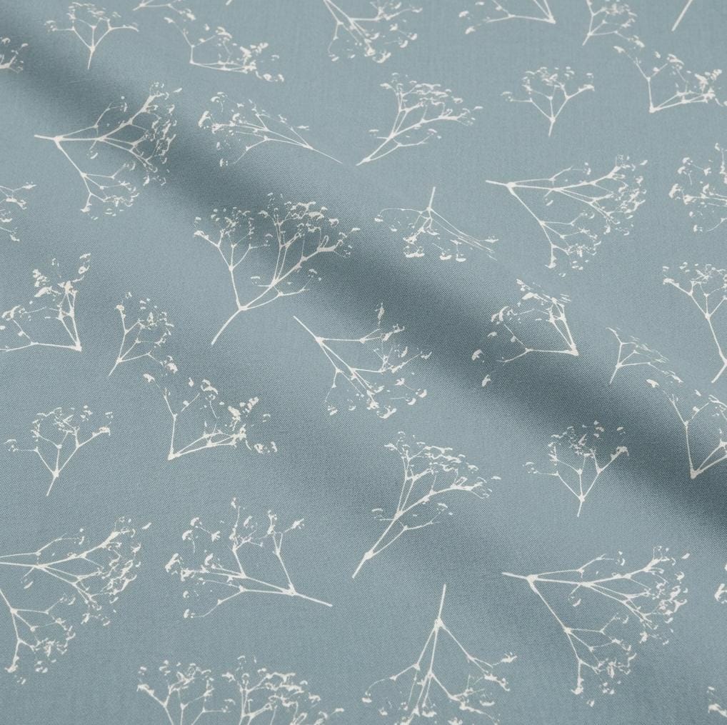 Petal Scatter Fabric Sage | Summer Homestead by Sewcial Bee Collective | Art Gallery Fabrics Floral Blender Cotton Fabric by the Yard