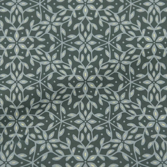 Climbing Ivy Fabric Sage | Summer Homestead by Sewcial Bee Collective | Art Gallery Fabrics Geometric Floral Cotton Fabric by the Yard
