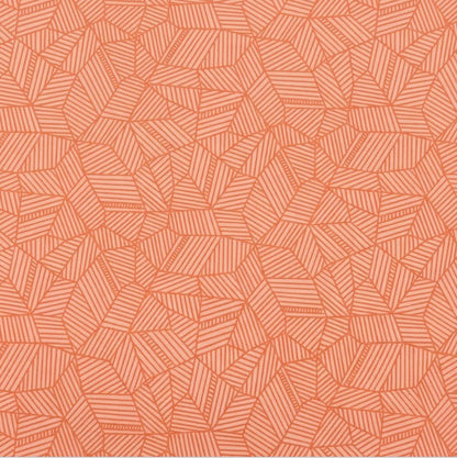 Bountiful Fields Coral Fabric | Summer Homestead by Sewcial Bee Collective | Art Gallery Fabrics Geometric Blender Cotton Fabric