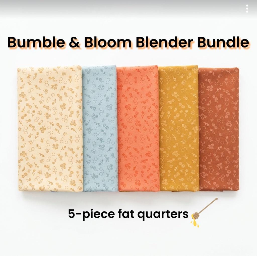 Bumble & Bloom Blender Bundle, 5-pc Fat Quarter Bundle