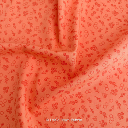 Farmhouse Kitchen Fabric Bundle – 6 Piece Fat Quarter Bundle – Art Gallery Fabrics – Warm Quilt Fabric Bundle – Honey Gold Coral Cotton