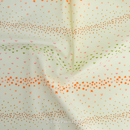 Golden Meadow Garden FQ Bundle, 10 Piece AGF Summer Homestead Fabric Bundle, Floral Quilting Cotton, Honey & Green Farmhouse Fabric Set