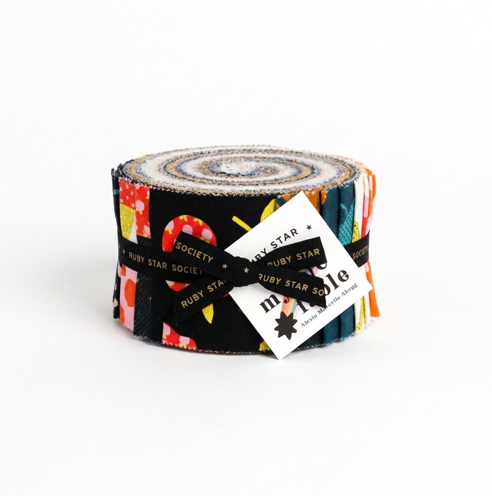 Mystic Fable Jelly Roll® RS4144JR by Alexia Abegg for Ruby Star Society | 2.5" Strip Roll Precut Fabric | Quilting Bundle