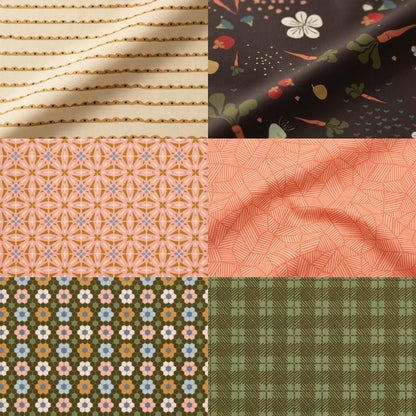 Complete Summer Homestead Fat Quarter Bundle – 30 Piece Full Collection by Sewcial Bee Collective For Art Gallery Fabrics
