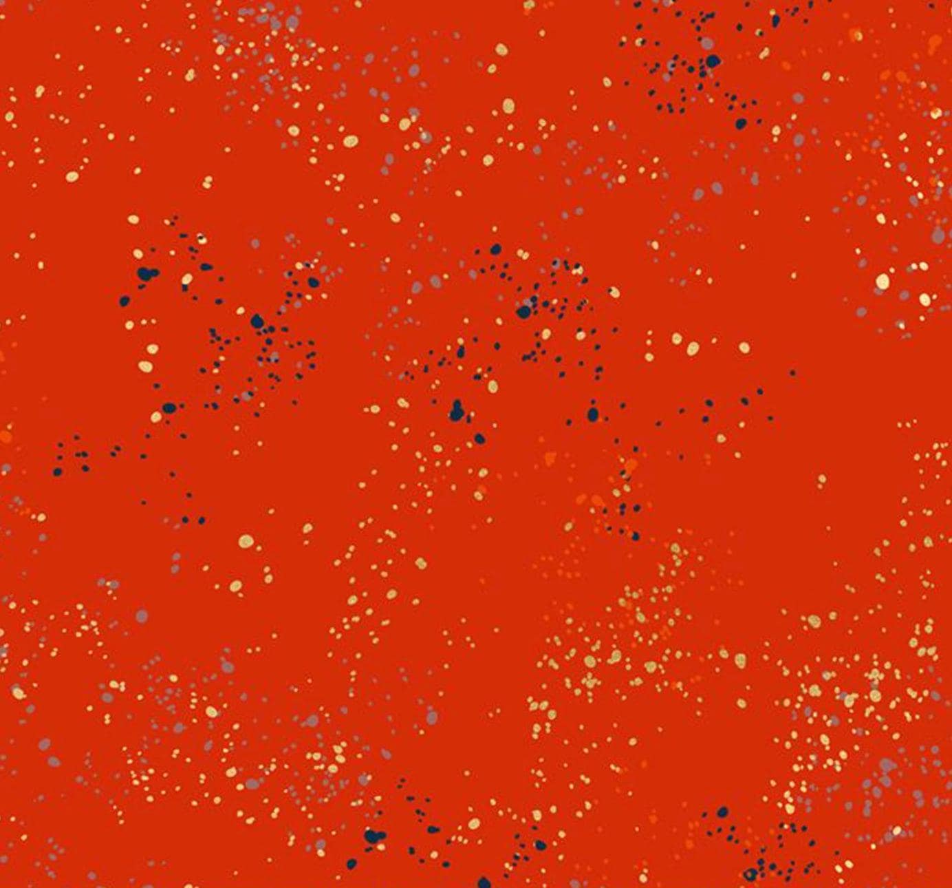 Speckled Metallic Poinsettia RS5027 94M Ruby Star Society Fabric – Red Gold Speckled Cotton by Rashida Coleman Hale – Quilting Fabric