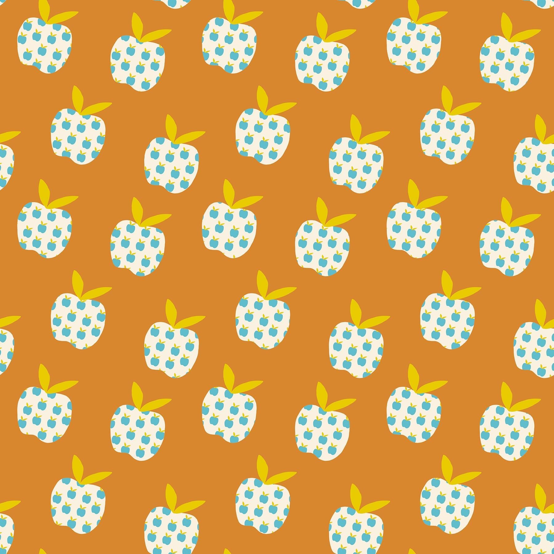 Mystic Fable Big Apple Caramel Fabric by Alexia Abegg for Ruby Star Society | Quilting Cotton Yardage | RS4149 12
