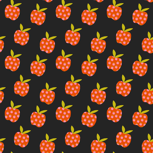 Mystic Fable Big Apple Soft Black Fabric by Alexia Abegg for Ruby Star Society | Quilting Cotton Yardage | RS4149 17