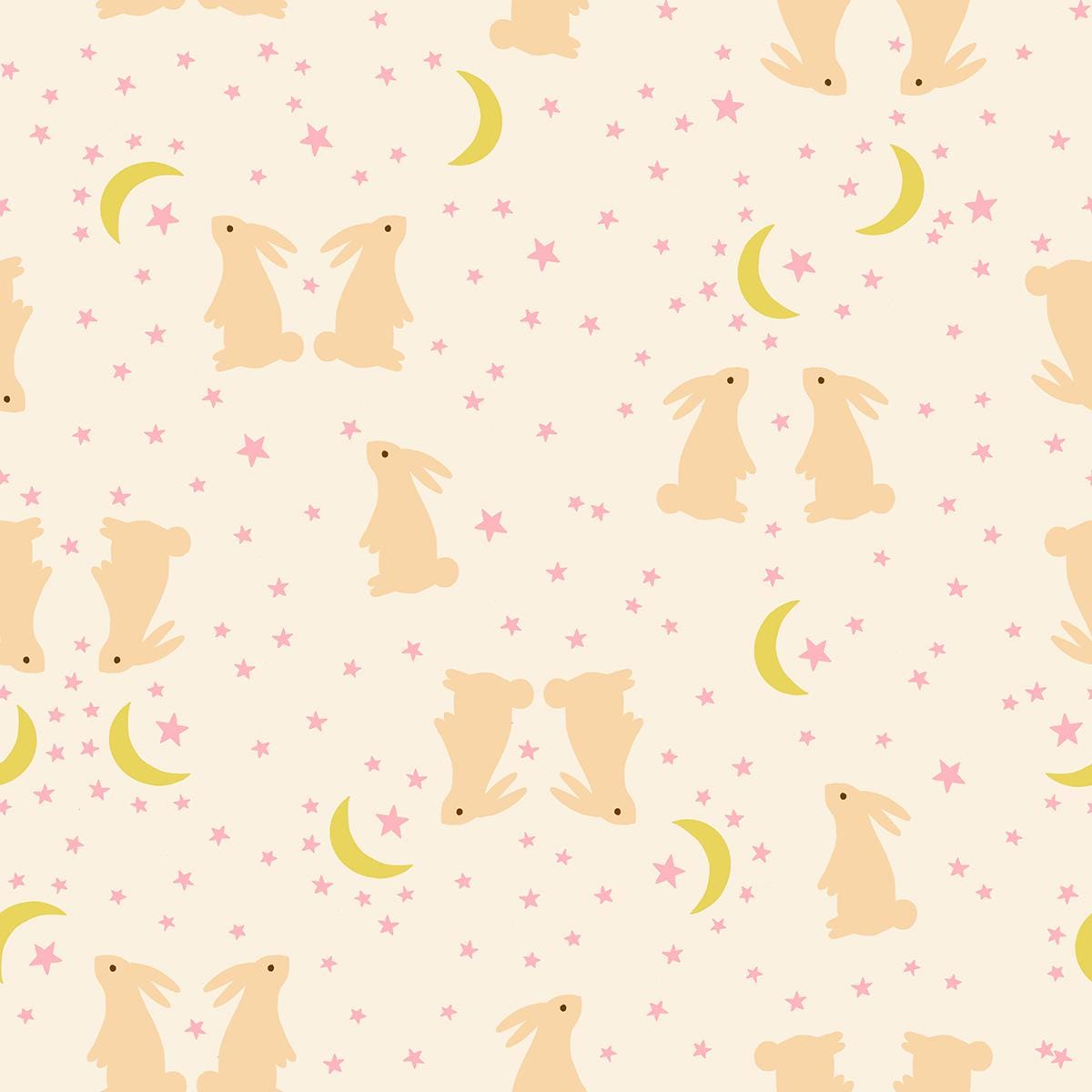Mystic Fable Bunnies Natural Fabric by Alexia Abegg for Ruby Star Society | Quilting Cotton Yardage | RS4147 11
