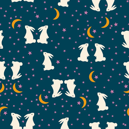 Mystic Fable Bunnies Galaxy Fabric by Alexia Abegg for Ruby Star Society | Quilting Cotton Yardage | RS4147 14