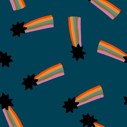 Mystic Fable Shooting Star Galaxy Fabric by Alexia Abegg for Ruby Star Society | Quilting Cotton Yardage | RS4148 15