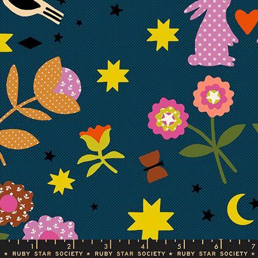 Mystic Fable Main Print Galaxy Fabric by Alexia Abegg for Ruby Star Society | Quilting Cotton Yardage | RS4144 14