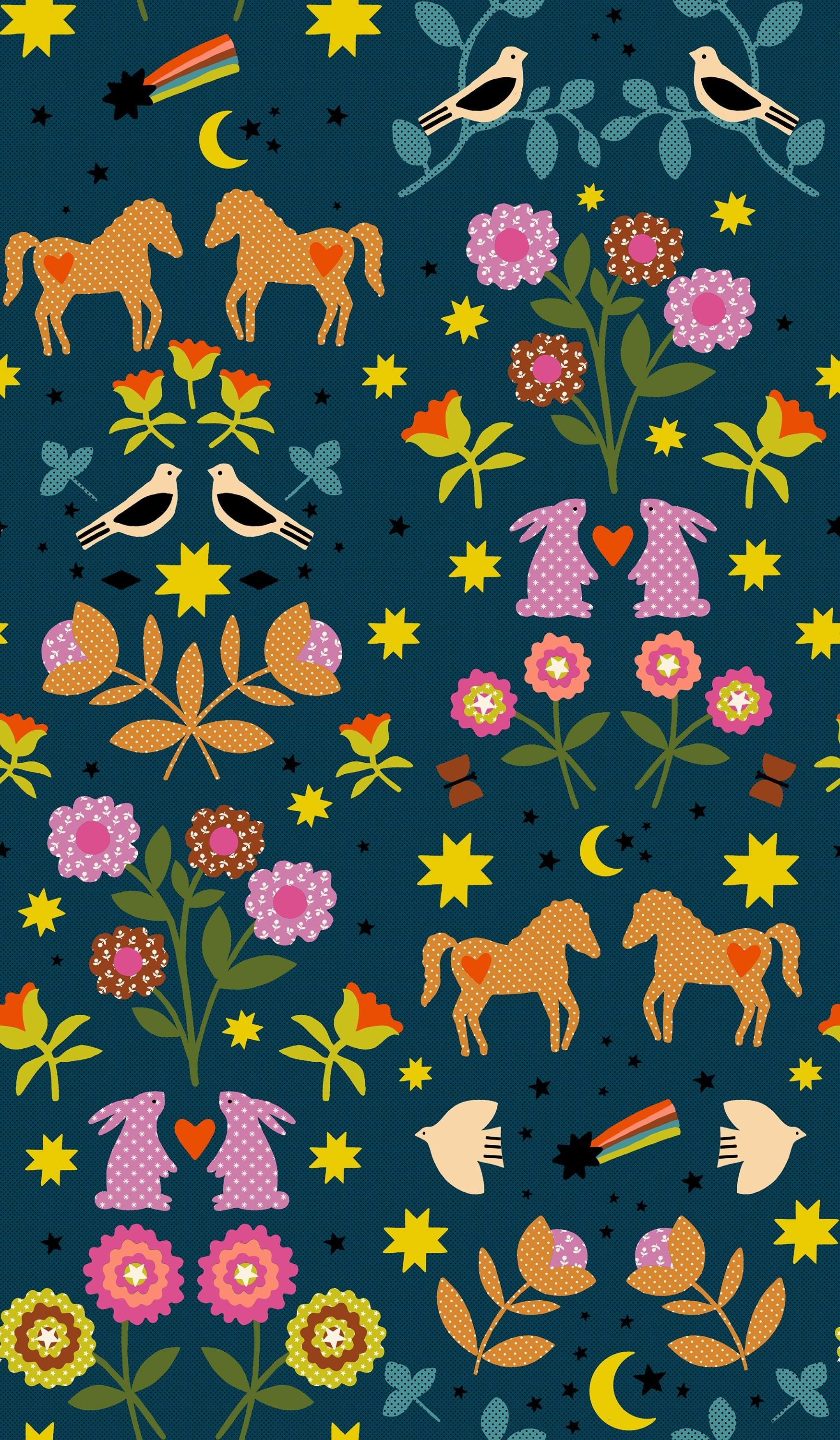 Mystic Fable Main Print Galaxy Fabric by Alexia Abegg for Ruby Star Society | Quilting Cotton Yardage | RS4144 14