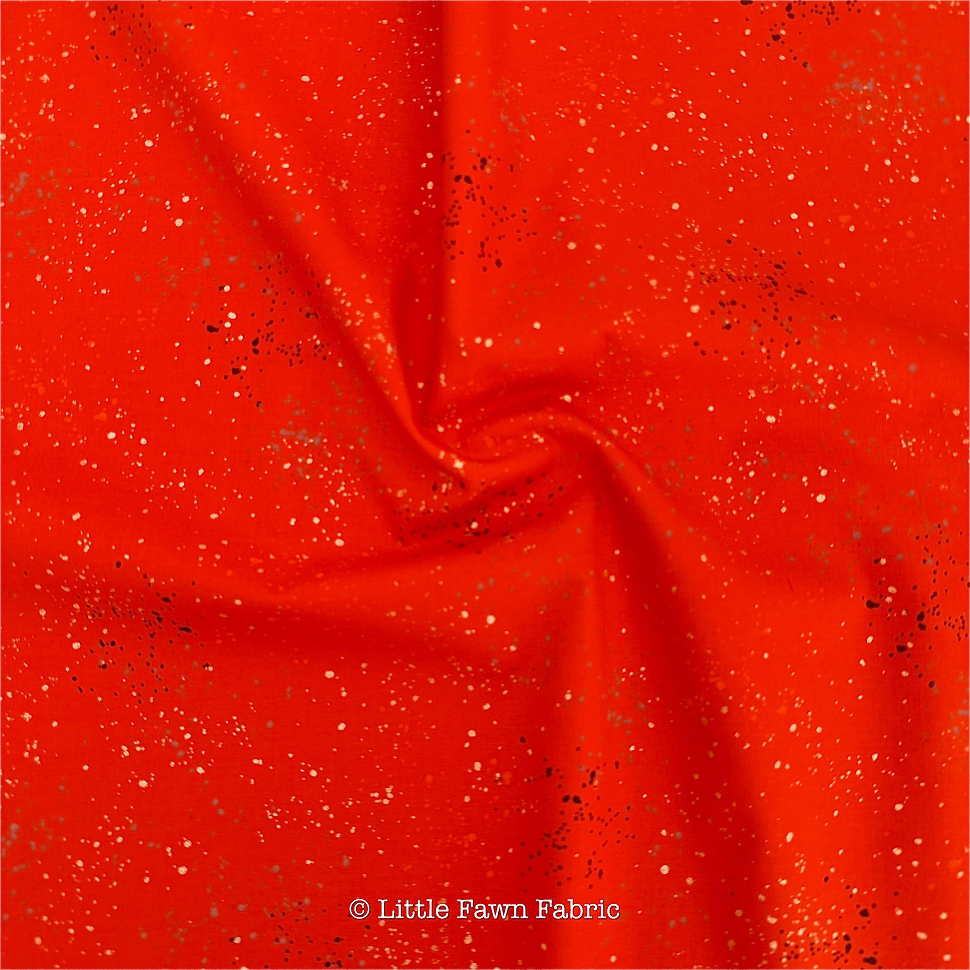 FireGlow Coordinates Fabric Bundle – 5 Piece Fat Quarter or Half Yard Bundle, Ruby Star Society Sarah Watts – Speckled Metallic Quilt Fabric