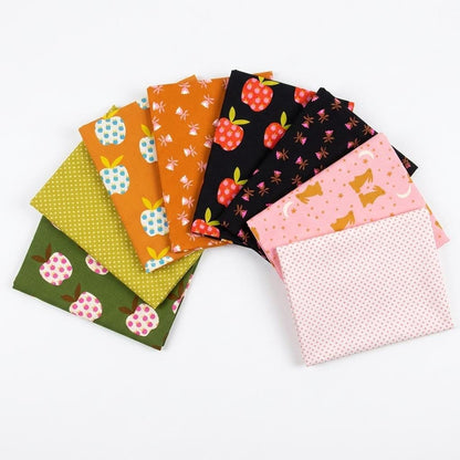 Mystic Fable Apple Bundle by Alexia Abegg for Ruby Star Society | Fat Quarter Bundle | Apple Quilt Fabric Set