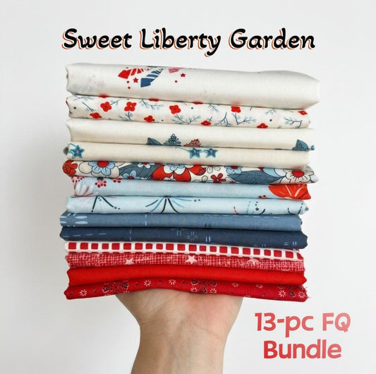 Sweet Liberty Garden Fat Quarter Bundle – 13pc Curated Set (Only 2 Available)