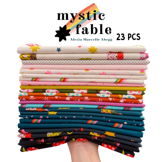 Mystic Fable Full Collection Fat Quarter Bundle (23 Prints) by Alexia Abegg for Ruby Star Society | Complete Quilt Fabric Bundle