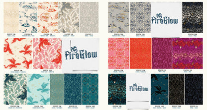 Fireglow Fat Quarter Bundle 23 pcs, Ruby Star Society Precut (Shop Cut)