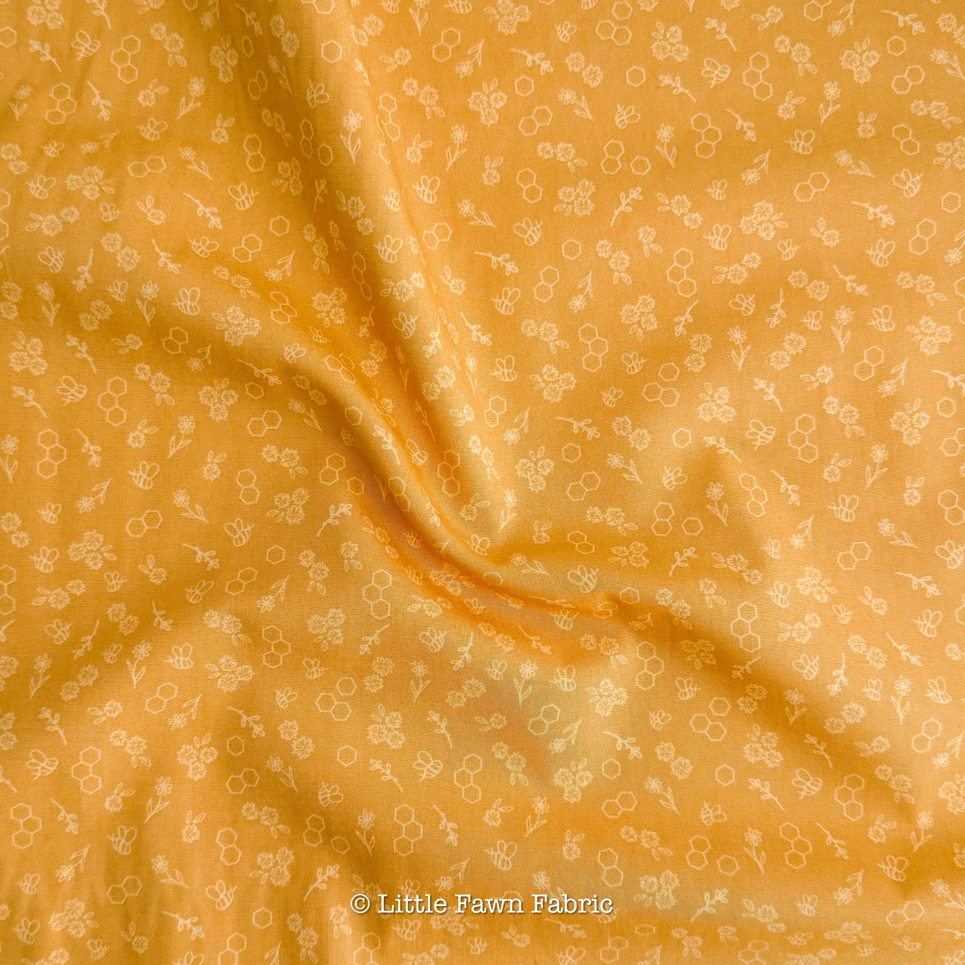Farmhouse Kitchen Fabric Bundle – 6 Piece Fat Quarter Bundle – Art Gallery Fabrics – Warm Quilt Fabric Bundle – Honey Gold Coral Cotton