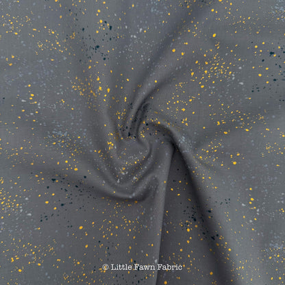 FireGlow Coordinates Fabric Bundle – 5 Piece Fat Quarter or Half Yard Bundle, Ruby Star Society Sarah Watts – Speckled Metallic Quilt Fabric