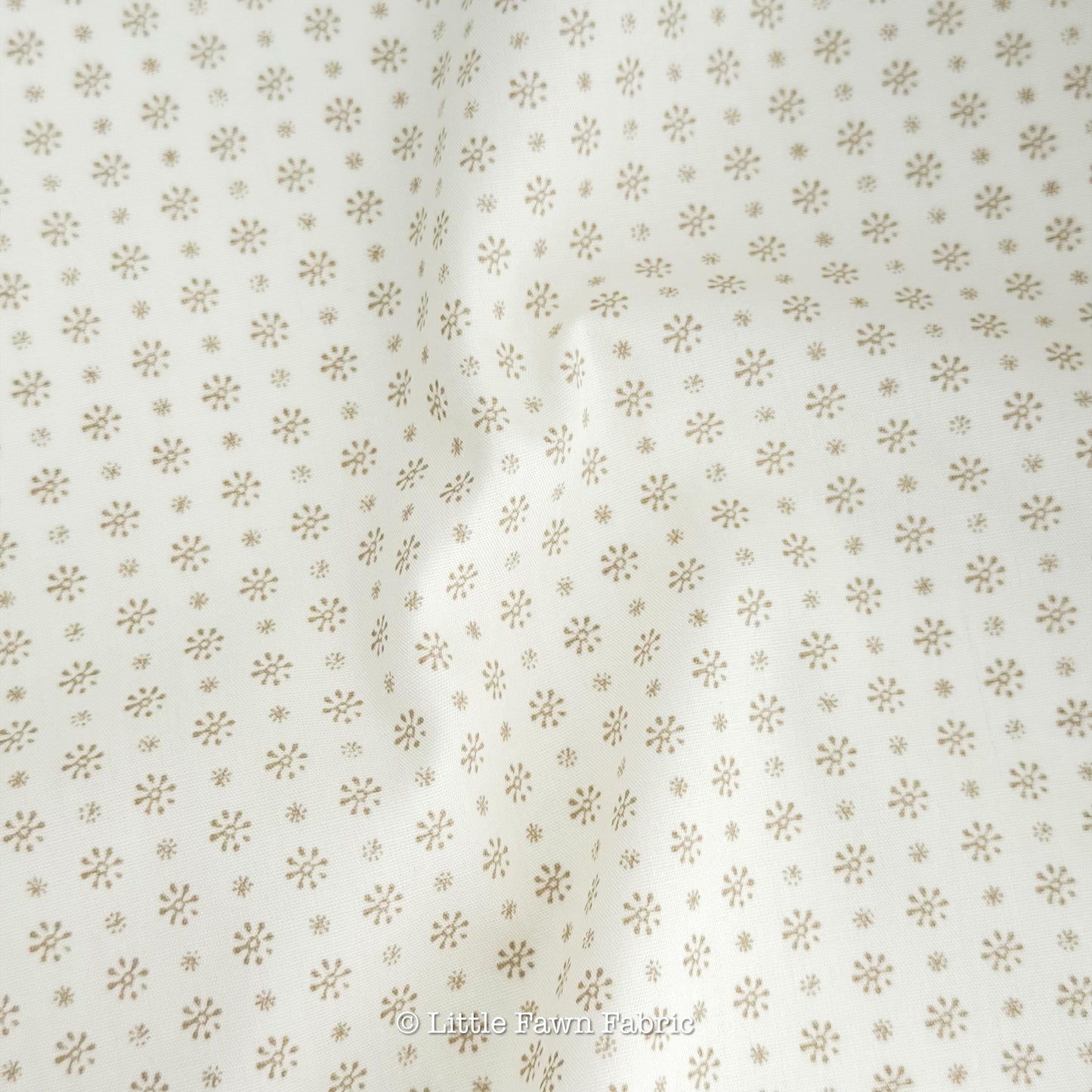 Pretty Paper Snowfall Fabric Neutral Blender SPR-42611