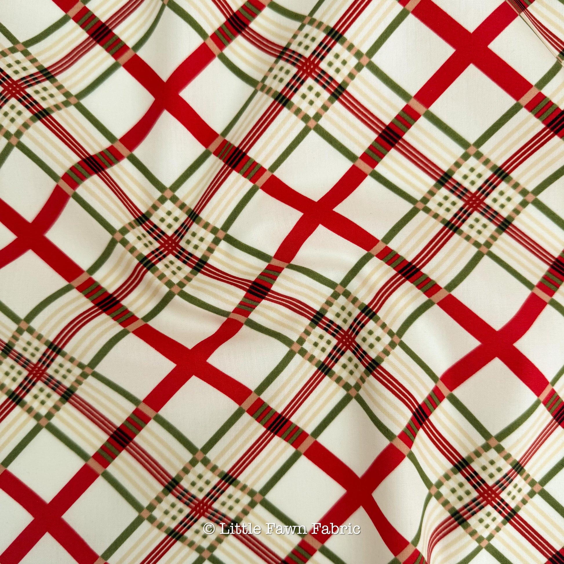 Crossed Threads Plaid Fabric SPR-42607