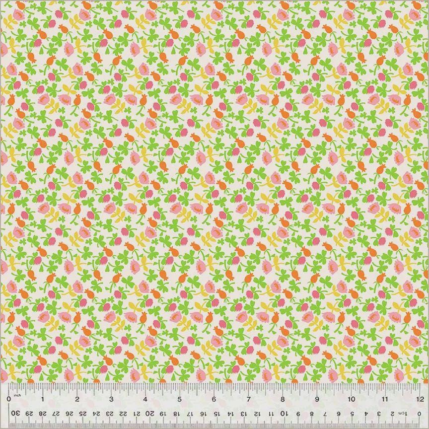 Heather Ross Fabric Bundle, Whimsical Storybook 4 Print Bundle, Windham Fabrics, Fat Quarter or Half Yard Bundle, Nursery Quilt Fabric