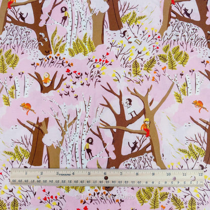 Heather Ross Fabric Bundle, Whimsical Storybook 4 Print Bundle, Windham Fabrics, Fat Quarter or Half Yard Bundle, Nursery Quilt Fabric