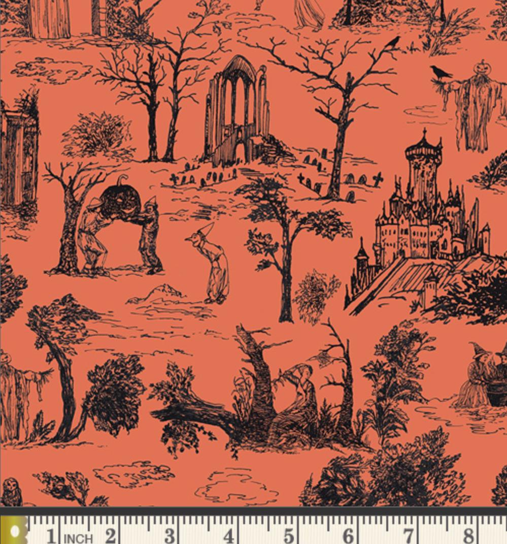 Dark Fairytale Enshadow Fabric Bundle | 6pc Fat Quarter or Half Yard Bundle | Katarina Roccella AGF Gothic Fabric Bundle