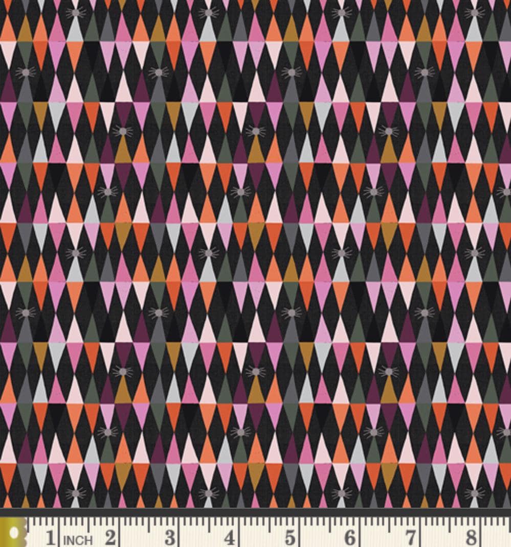 Witches Garden Fabric Bundle | 6pc Fat Quarter or Half Yard Bundle | Enshadow by Katarina Roccella for AGF, Gothic Halloween Quilting Cotton