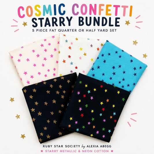 Cosmic Confetti Starry Bundle | Ruby Star Society by Alexia Abegg | 5-Piece Set