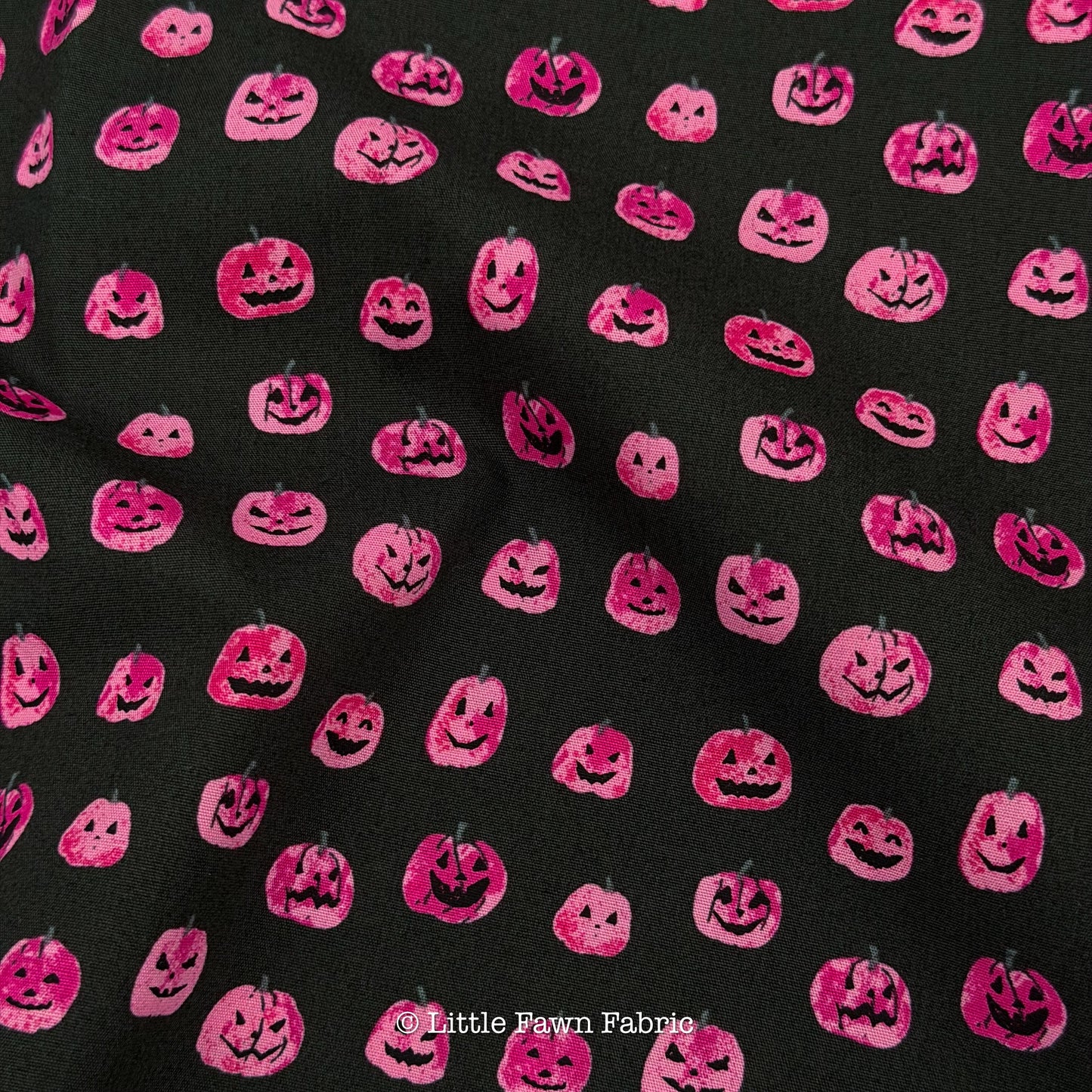 Cute Spooky Enshadow Fabric Bundle | 5pc Fat Quarter Bundle | Pink Halloween AGF Fabric Bundle