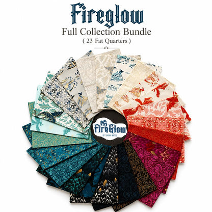 Fireglow Fat Quarter Bundle 23 pcs, Ruby Star Society Precut (Shop Cut)